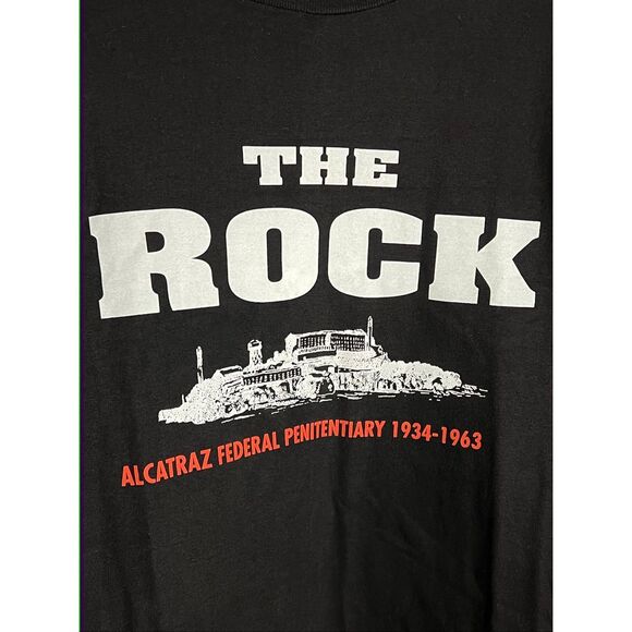 Vintage 90s NOS The Rock Alcatraz Prison Tee - Picture 2 of 4